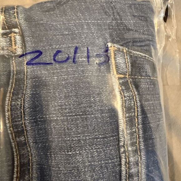 Lucky Brand 410 Athletic Slim Medium Whisker Wash Stretch Men's Size 36 x 30 - Picture 16 of 16